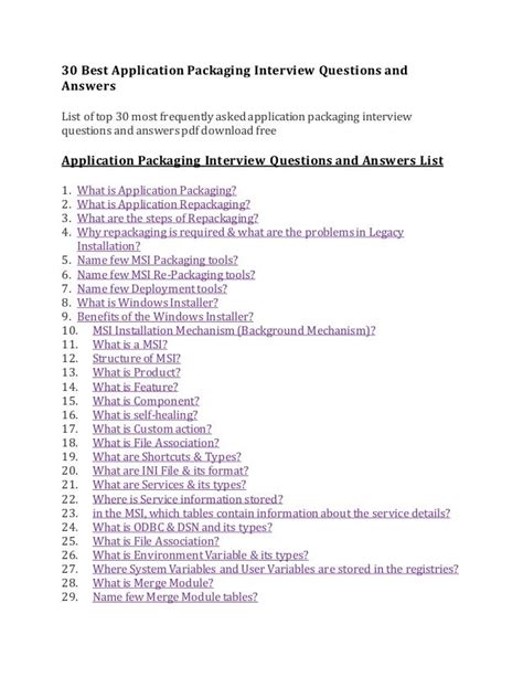 packing equipment mechanic test questions|30 Packaging Operator Interview Questions and Answers.